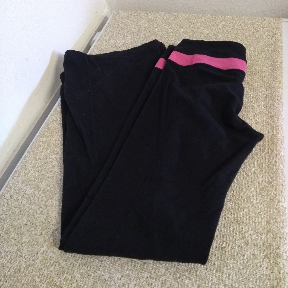 Lululemon Black And Pink Pant